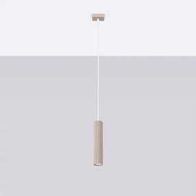 Brilagi - Lampadario a sospensione con filo CRESTO 1xGU10/10W/230V taupe