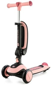 KINDERKRAFT - Monopattino per bambini 2in1 HALLEY Rosa