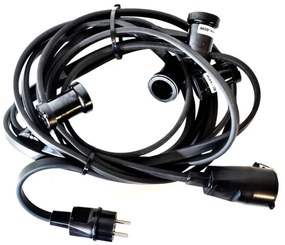 Catena decorativa da esterno GIRLANDA 6,5 m 5xE27/15W/230V IP44