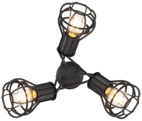 Globo 15388-3D - Faretto CLASTRA 3xE27/40W/230V