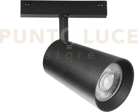 Faro davinci tema nero led 48v 30w 3210lm 3000k 16,1x19,7x10cm