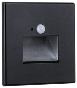 Edge Quadro LED Applique da Incasso a Parete Square Nero - Paulmann