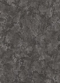 Schlangenhaut Tapete Skin 7 von Eijffinger - Schwarz/ Grau
