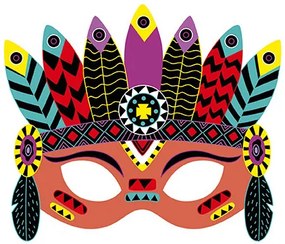 Scratch art - Maschere da festa