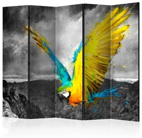 Paravento Exotic parrot II [Room Dividers]