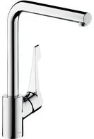 Rubinetto da cucina Cento L cromato argento,  HANSGROHE