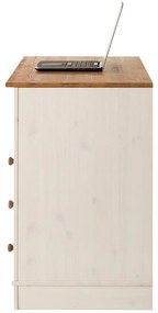 Scrivania con piano in legno di pino 50x140 cm Anita - Støraa