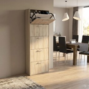 GINKO - scarpiera 5 ante a ribalta