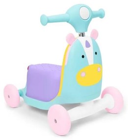 Skip Hop - Bici a spinta 3in1 ZOO unicorno 3xAAA