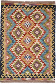 Kilim Tappeto 140x100 (Pakistan) Tessuto A Mano