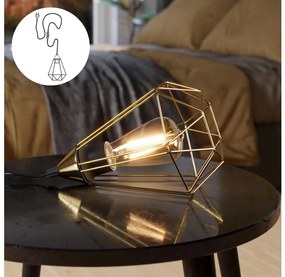 Eglo 43685 - Luce da tavolo con presa TARBES 1xE27/60W/230V