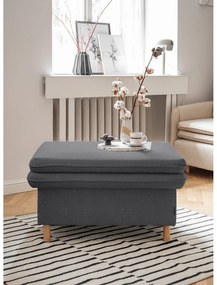 Poggiapiedi grigio scuro Simon - Miuform