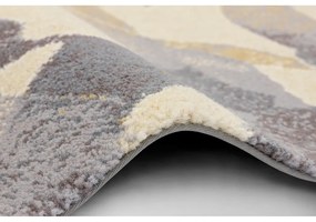 Tappeto in lana beige 100x180 cm Florid - Agnella