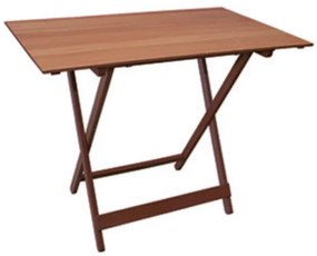 Tavolo in legno richiudibile faggio Noce 60X97 cm