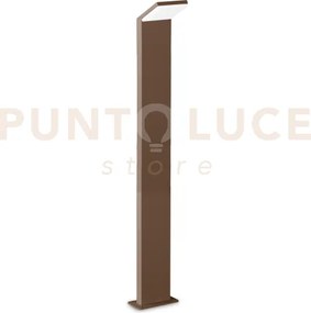 Style paletto ip54 led smd 8,5 w on-off 1050 lm 4000 k coffee 100cm