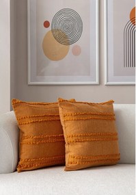 Federe decorative in set 2 pz 43x43 cm Tuffet – Mioli Decor