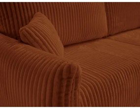 Divano letto 2 posti FRIDA marrone