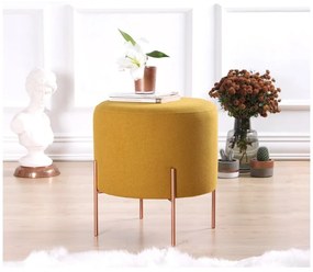Sgabello in colore senape Copper - Artie