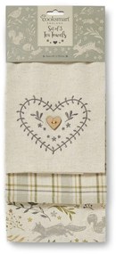 Set di strofinacci e guanto da forno Woodland - Cooksmart ®