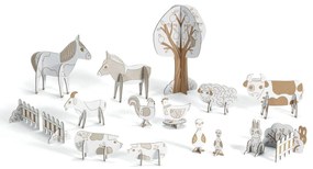 Colora, assembla e gioca – Fattoria