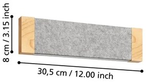 Eglo 390387 - Applique a LED VALLELADO 2xLED/5,4W/230V 3000K