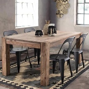 Tavolo allungabile da pranzo rettangolare in legno 175-265x90 cm Sunderland Bizzotto
