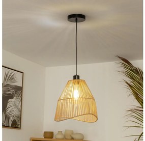 Brilagi - Lampadario LED a cavo CERIA BOHO 1xE27/40W/230V Ø 30 cm marrone