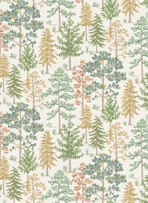 Osborne & Little Carta da parati Vana - Aqua/ Heather