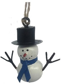 Decorazione natalizia appesa Snowman - G-Bork