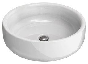 Flaminia BONOLA BN50A lavabo tondo da appoggio su piano o su colonna in ceramica bianco