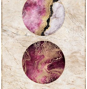 Fotomurale Marble Two, multicolore 159 x 280 cm