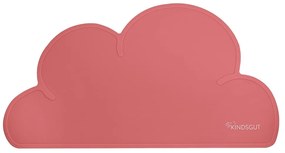 Tovaglietta in silicone rosa scuro Cloud, 49 x 27 cm - Kindsgut