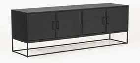 Credenza in legno di mango massiccio con ante Lyle