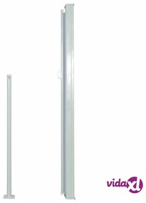 vidaXL Tenda Laterale Retrattile per Patio 160x500 cm Grigia