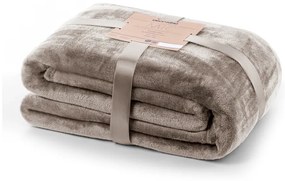 Plaid marrone , 150 x 200 cm Mic - DecoKing