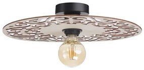 Lampadario a plafone FALCO 1xE27/60W/230V diametro 40 cm beige