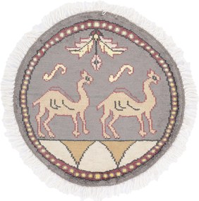 Agra Tappeto orientale 50 x 50 (Indian) Annodato A Mano