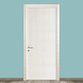 Porta battente Wheat bianco L 80 x H 210 cm reversibile