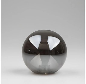 Brilagi-Vetro di ricambio per lampadario, applique e lampada MISTEL,MILLA diametro 10 cm fumé