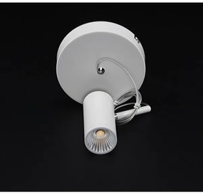 Deko-Light 348037 -Lampadario a sospensione con filo LED dimmerabile DABIH LED/7,2W/230V 3000K bianco