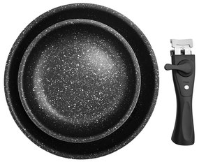 Teglie in alluminio 2 pz. Grande Combi - Orion