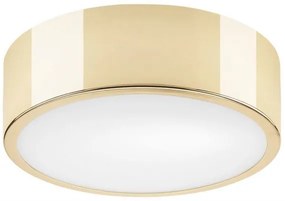 Plafoniera DANTE 1xE27/60W/230V diametro 26 cm oro