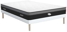 Set AMARANTE di NATUREA: Rete + Materasso ibrido molle insacchettate 7 zone memory foam 160X200 cm