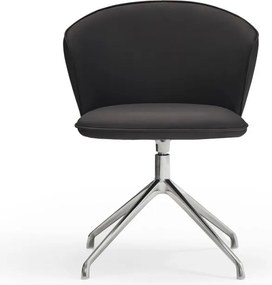 Set di sedie da pranzo nera in imbottito 2 pz Add – Teulat