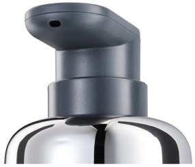 Dispenser di sapone in acciaio inox argento lucido 300 ml EasyStore Luxe - Joseph Joseph