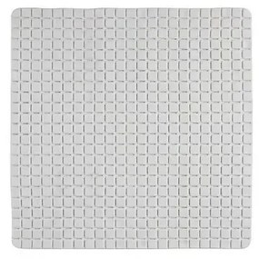 Tappeto Antiscivolo in PVC per Doccia Mosaico Bianco 54x54 cm