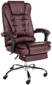 Sedia Da Ufficio Ergonomica Bürostuhl Oxygen / Bordeauxrot / Kunstleder