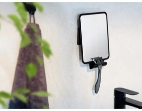 WENKO 71449800 - Specchio VACUUM-LOC QUADRO ED 14x19,5 cm nero