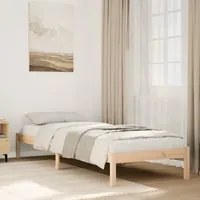 Letto Extra Lungo senza Materasso 80x220 cm in Legno di Pino 852414