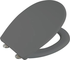 Sedile del WC in acciaio inox grigio Vorno - Wenko